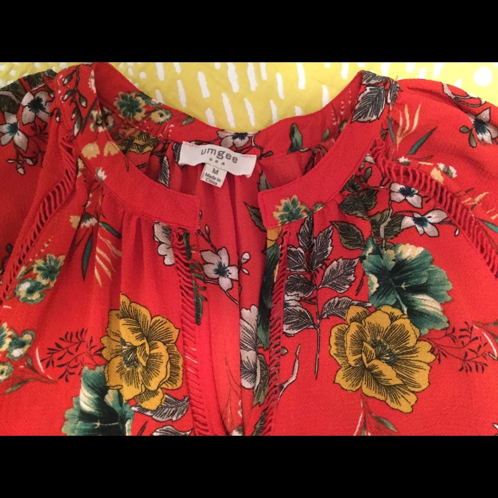 Tunic/dress boho styling M